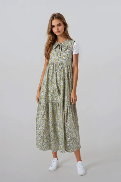 Carol Jumper in Small Flower Print #1631SMF FINAL SALE