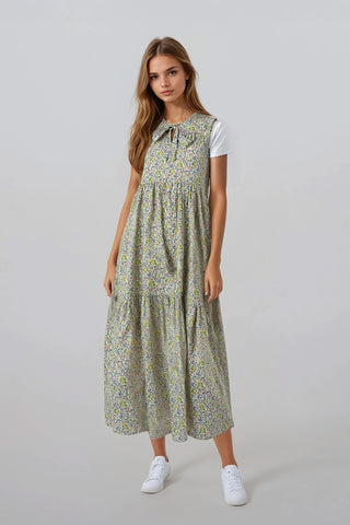 Carol Jumper in Small Flower Print #1631SMF FINAL SALE