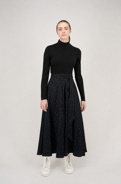 Helena Skirt Tiny Flower Print #8303BYF
