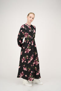 Irina Dress Flowers Print #8638FK