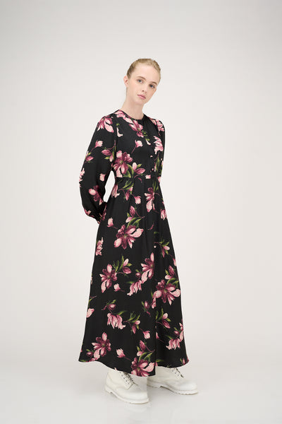 Irina Dress Flowers Print #8638FK