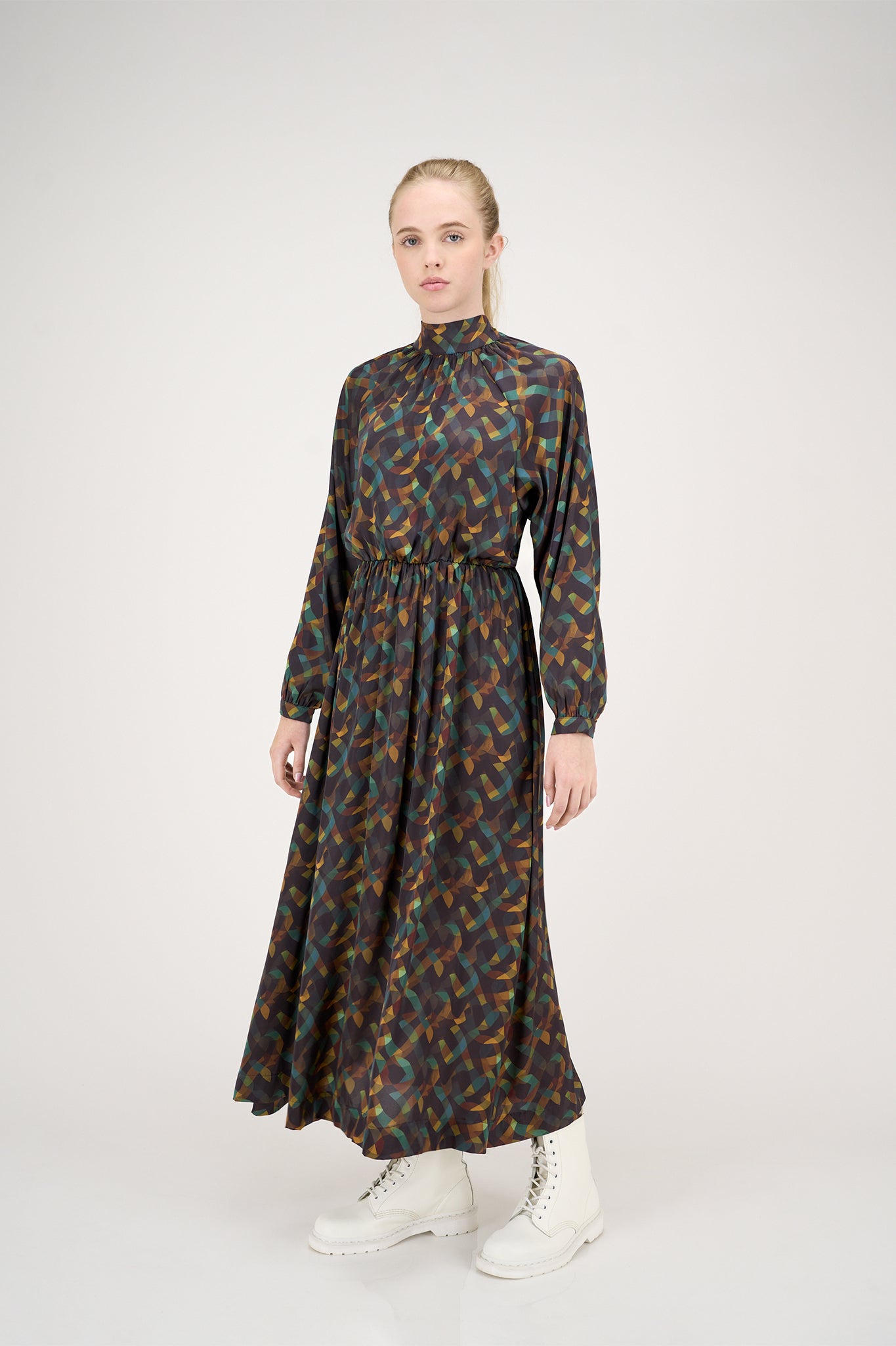 Michelle Dress Graphic Print #8408HM