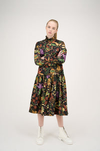 Gloria Dress Colorful Print #8618MC