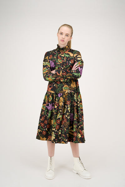 Gloria Dress Colorful Print #8618MC