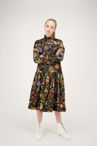 Gloria Dress Colorful Print #8618MC