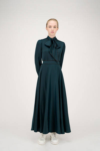 Jennifer Blouse Green #8602DG