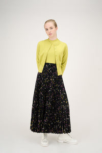 Kate Cardigan Chartreuse #8133EOE