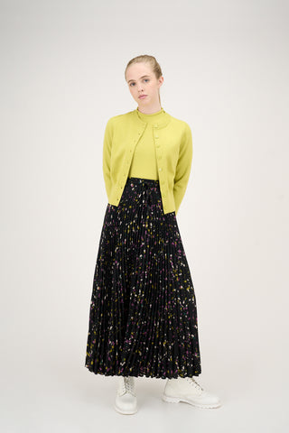 Kate Cardigan Chartreuse #8133EOE