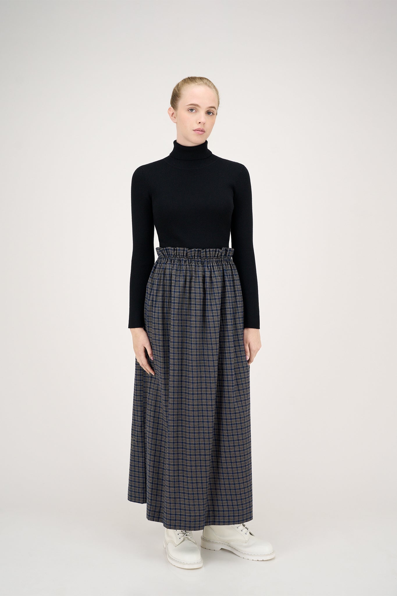 Odelia Plaid Skirt #8563PLD