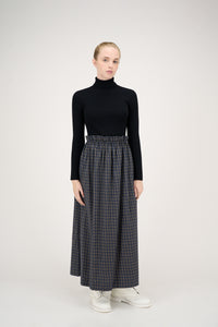 Odelia Plaid Skirt #8563PLD