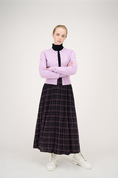 Pippa Skirt Purple Plaid #8617PR