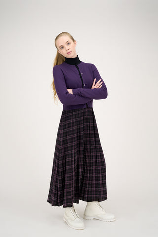 Mariane Cardigan Purple #8627EOE