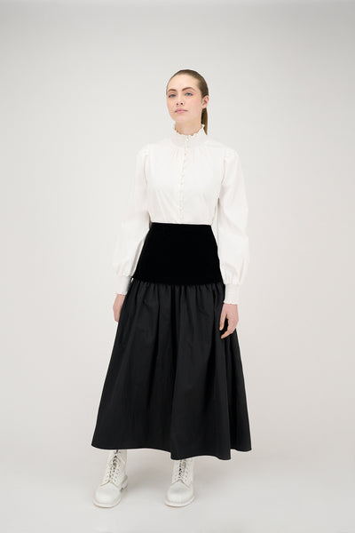 Sybil Blouse White #8891CT