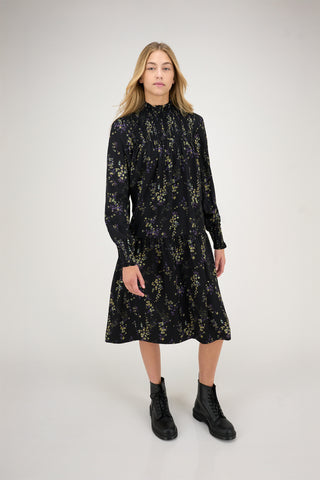 Sandra Dress Purple Flowers #8409FKZ