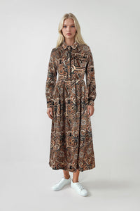 Carmen Dress in Paisley #8612BB