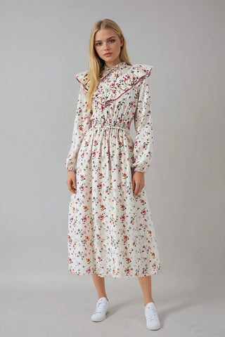 Alice Dress Pink Flowers #7922BCS