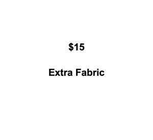 1 YARD EXTRA FABRIC