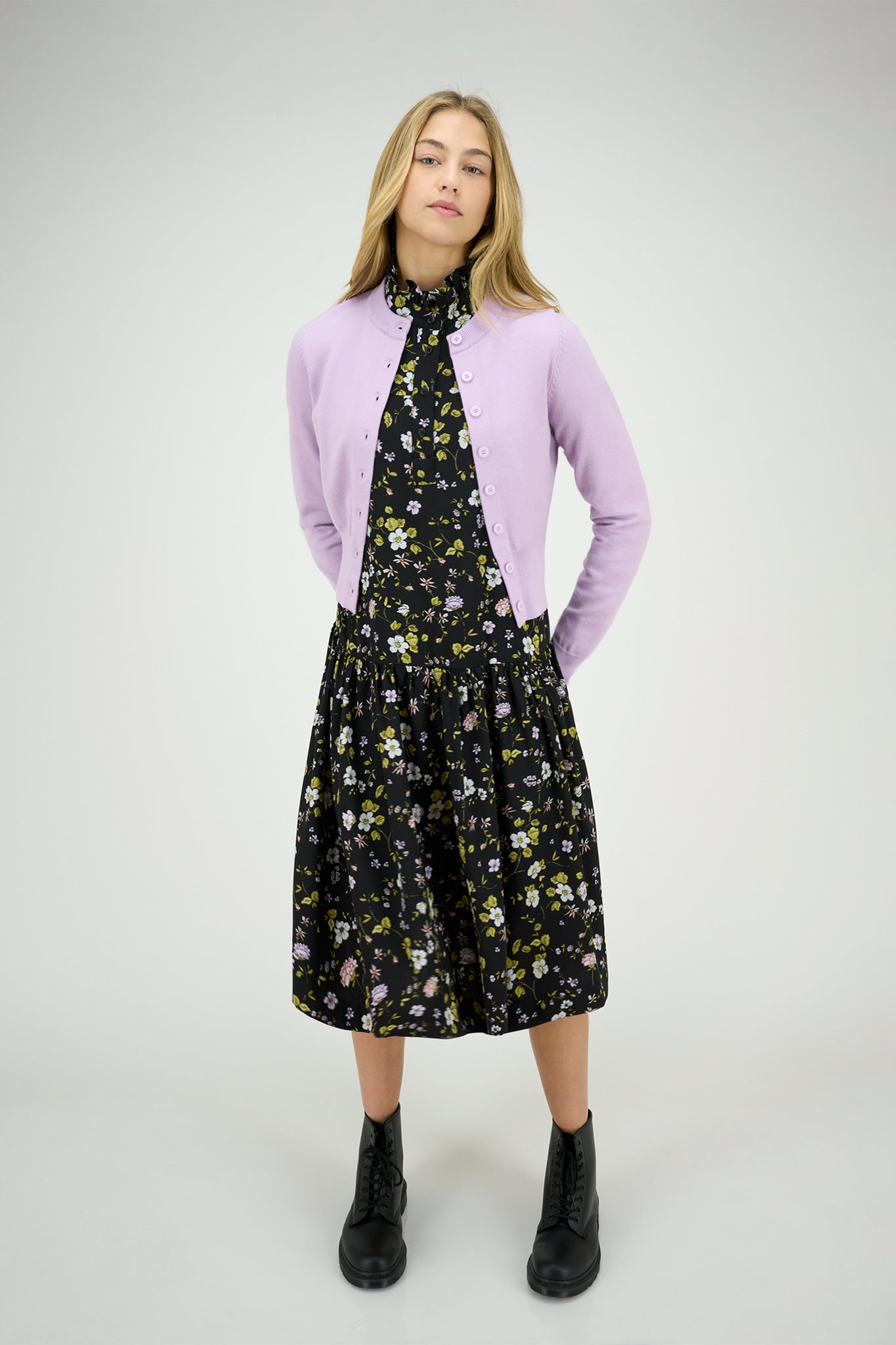 Kate Cardigan Lilac #8133ZK