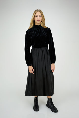 Michelle in Black Combo Fabric #8467