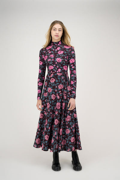 Jersey Top Roses #8455BUR