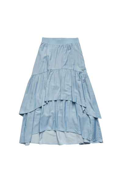Blue Layered Skirt