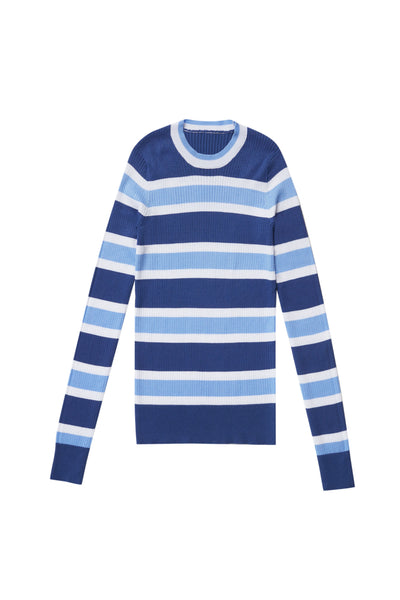 Blue Striped Sweater #1678S