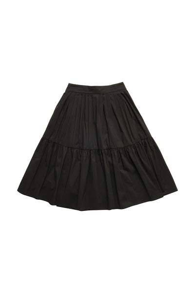 Black Tiered Skirt #1682 FINAL SALE
