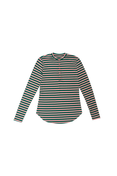 Pink Green Striped Tshirt FINAL SALE