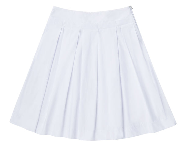 White Skirt Pleated FINAL SALE