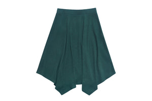 Green Waffle Skirt FINAL SALE