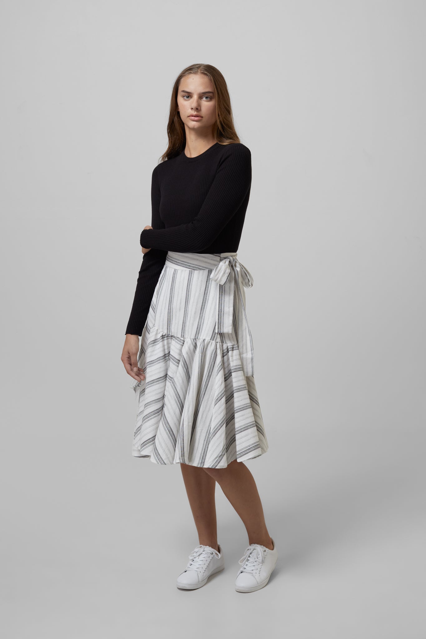 Lillian Skirt in Black and White #7912 FINAL SALE
