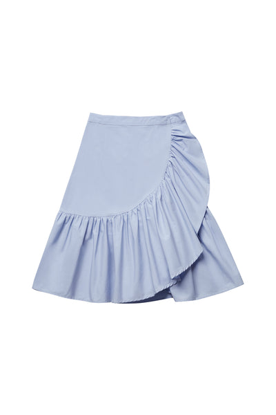 Ruffle Skirt in Blue #4030S