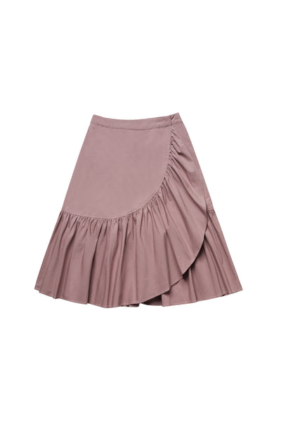 Ruffle Skirt in Purple #4030S FINAL SALE