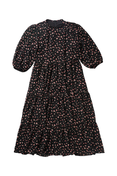Zoe Flower Print Dress #6106M FINAL SALE