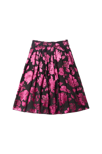 Magenta Flower Skirt #7133F FINAL SALE