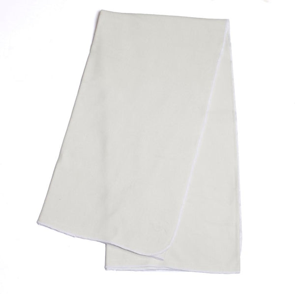 Organic Cotton White Blanket